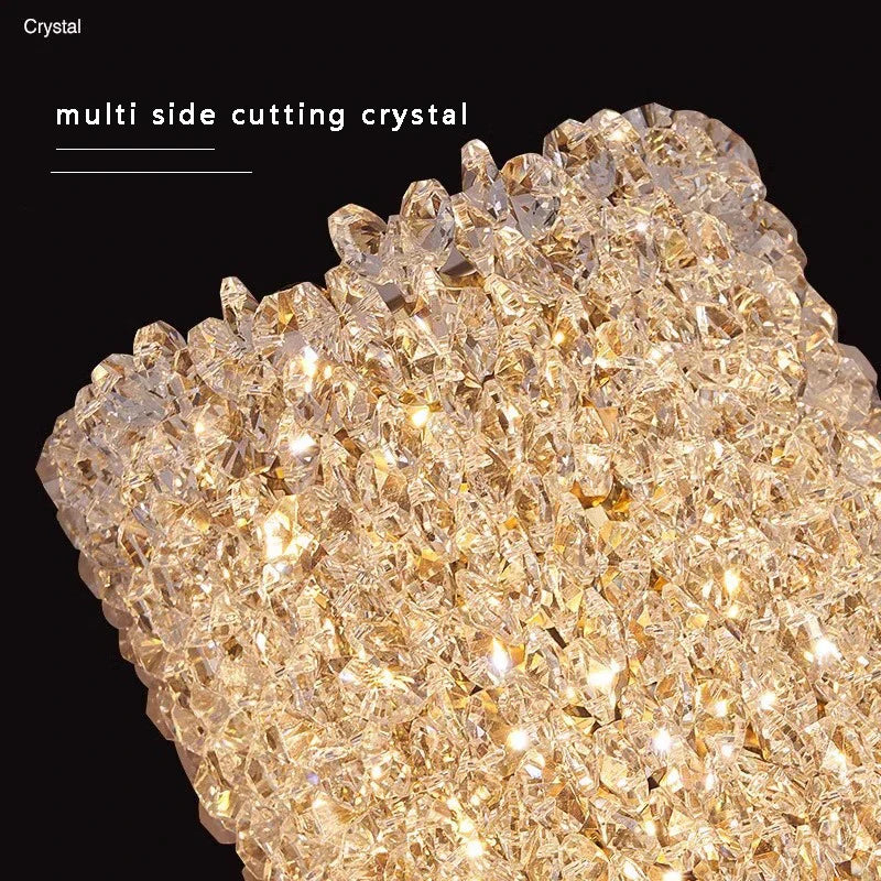 DecorBites™ Crystal Beads Wall Lamp LED Light Fixture for Home Decor & Living Room