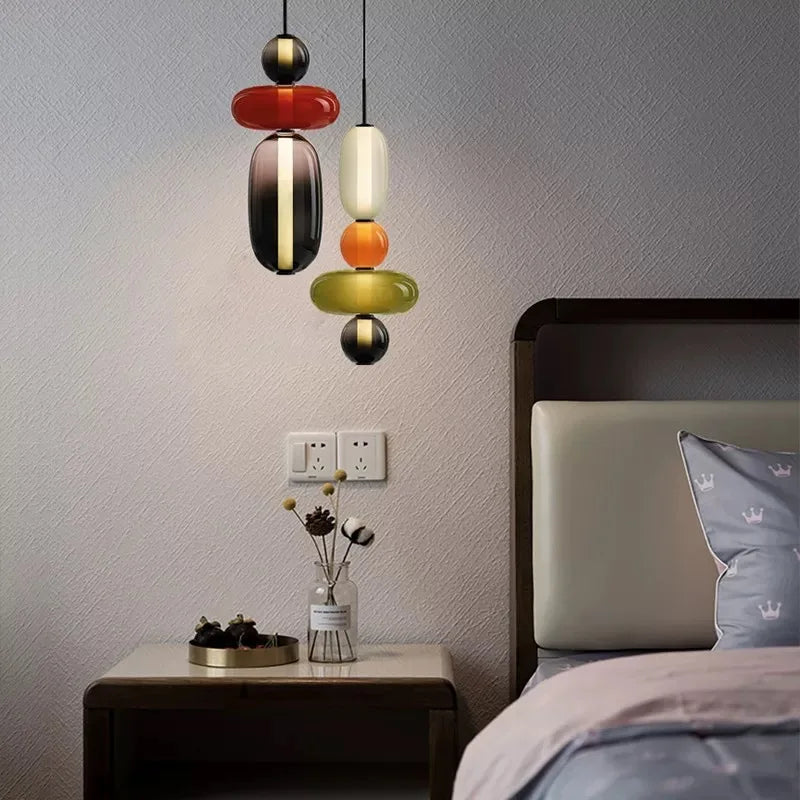 Wabi-Sabi Candy Glass Pendant Light