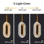 Modern Crystal Butterfly Pendant Light