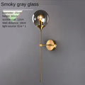 DecorBites™ Glass Ball Sconce Light for Bedroom Living Room