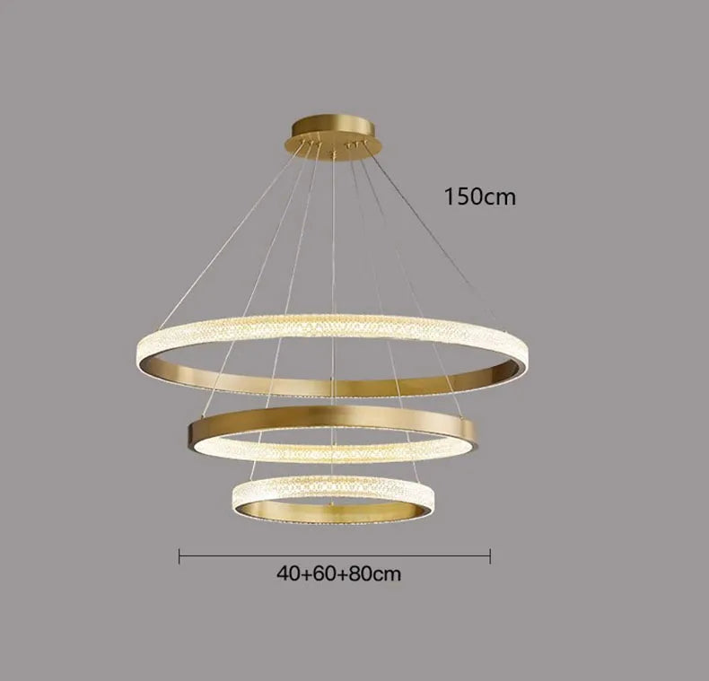 ثريات DecorBites™ LED المعلقة لغرفة المعيشة وغرفة الطعام الحديثة
