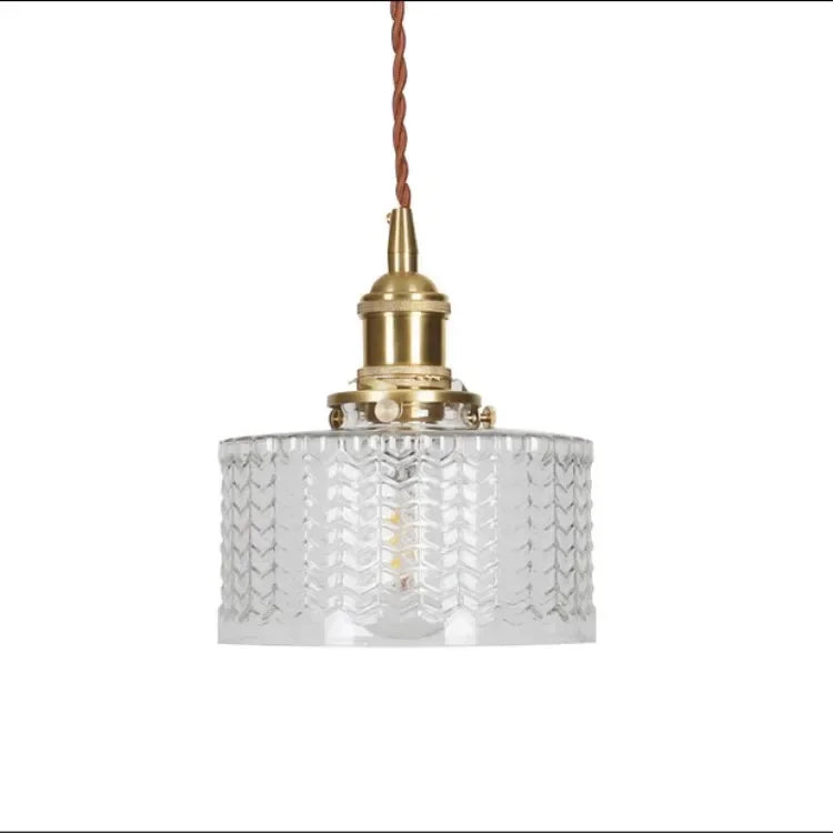 مصباح قلادة DecorBites™ الزجاجي بتقنية LED للديكور الاسكندنافي الحديث في غرف الطعام والمعيشة والنوم