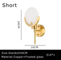 DecorBites™ Gold Marble Wall Lights: Modern LED Sconce for Living Room Bedroom Decor