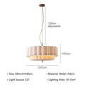 DecorBites™ مصباح معلق بتصميم بوهيمي من القماش لغرفة المعيشة وغرفة النوم - وحدات إضاءة داخلية عصرية