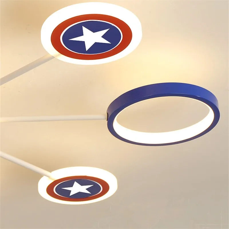 DecorBites™ Plafonnier LED de Dessin Animé pour Enfants | Lampes Décoratives pour Chambre de Garçons et Filles