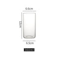 DecorBites™ Clear Glass Highball Cup Set - Premium Drinkware for Cocktails and Beverages.