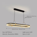 DecorBites™ LED Ceiling Pendant Lights Modern Minimalist Chandelier for Living Room Dining Table Decor