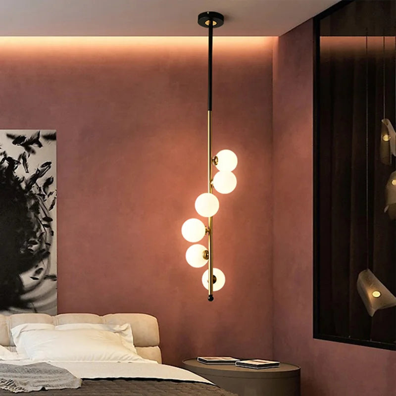 DecorBites™ Glass Ball Pendant Lights for Home Decor and Dining, Nordic Minimalism Style