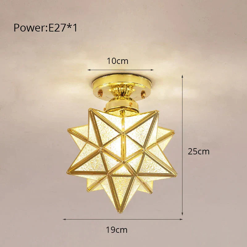 DecorBites™ Crystal Glass Nordic LED Chandelier for Modern Indoor Lighting