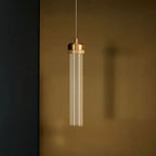 Modern Gold Glass Pendant Light