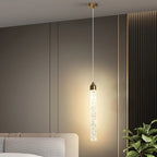 Modern Gold Bubble Crystal Pendant Light
