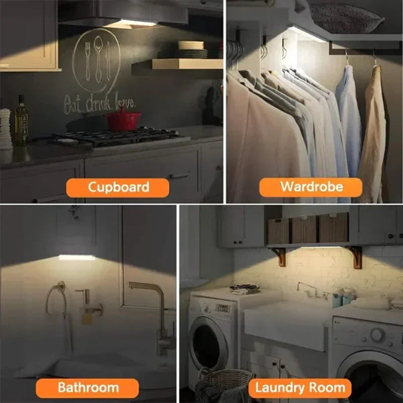 DecorBites™ Dimmable PIR Sensor LED Cabinet Night Light