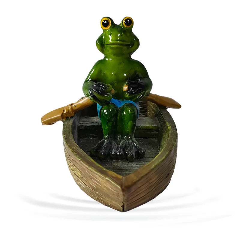 DecorBites™ Garden Water Floating Animal Statue Crafts for Outdoor Decor and Pond Decoration