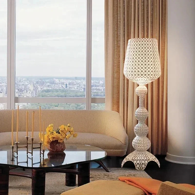 DecorBites™ Acrylic Kabuki Table Lamp LED Floor Light for Living Room Bedroom