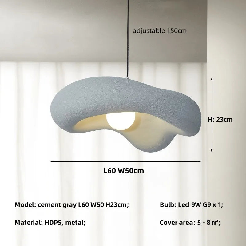 DecorBites™ Creamy Style Wabi Sabi G9 LED Pendant Lights - Home Decor Hang Lamp