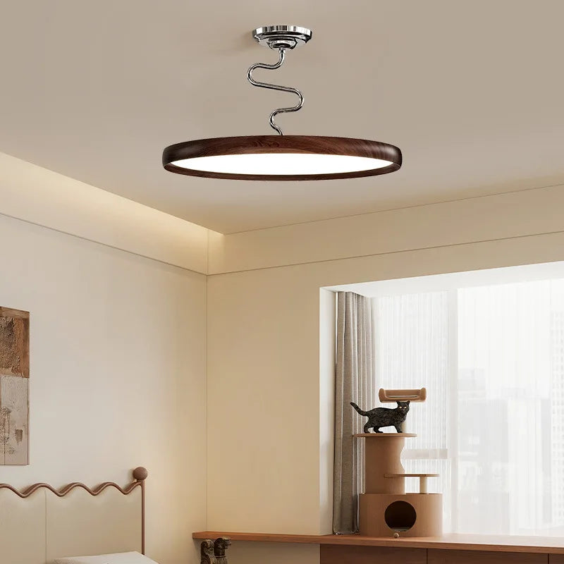 DecorBites™ Cream Style Aluminum LED Chandelier for Nordic Home Decor