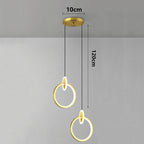 Modern Alloy LED Bedside Pendant Light