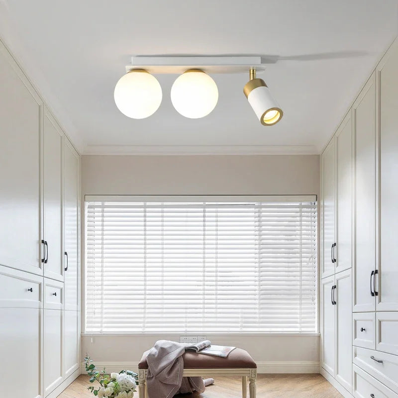 DecorBites™ Glass Ball LED Ceiling Wall Light - Nordic Modern Minimalist Design