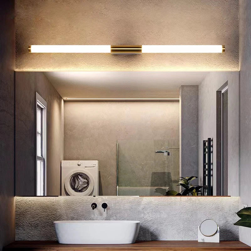 مصباح حائط LED أنبوبي معدني طولي من DecorBites™ لغرفة المعيشة وغرفة النوم والممر والسلالم والرواق
