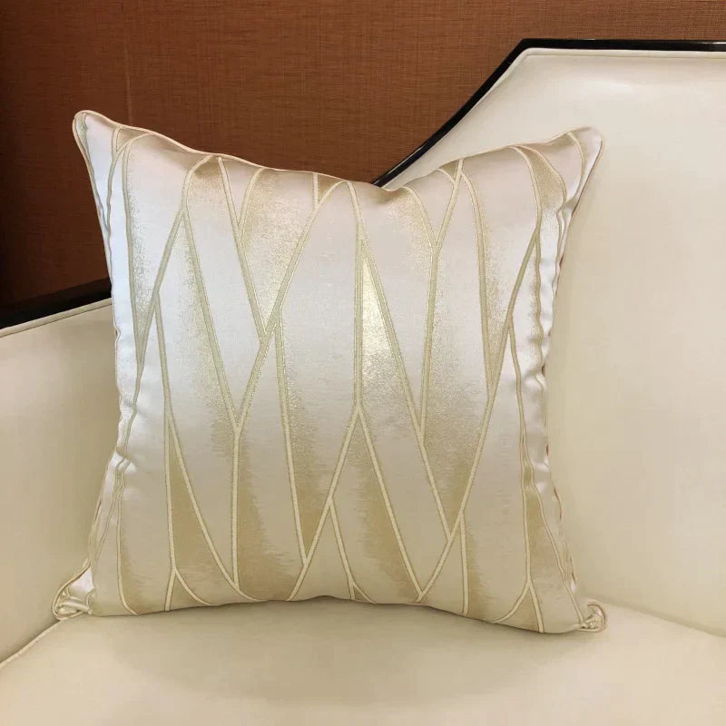 DecorBites™ Jacquard Luxury Cushion Cover Set - Premium Quality Decorative Pillow Case