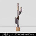 DecorBites™ Geometric Helical Pipe Candle Holder for Home Decor and Centerpieces