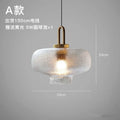 DecorBites™ Glass Pendant Lights - Modern Nordic LED Hanging Lamp for Home Decor
