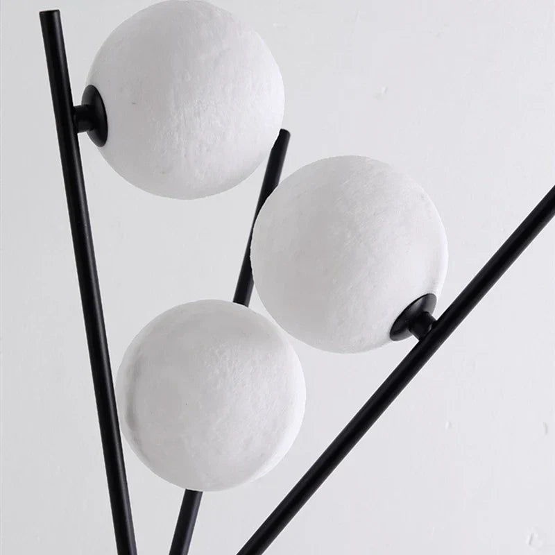 DecorBites™ Moon Floor Lamp LED Living Room Study Bedroom Tripod Wall Light