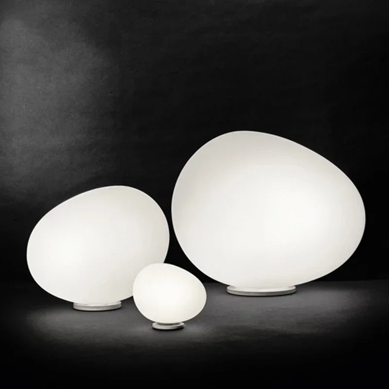 DecorBites™ Glass Floor Lamp for Living Room Bedroom Study Desk Decor Light