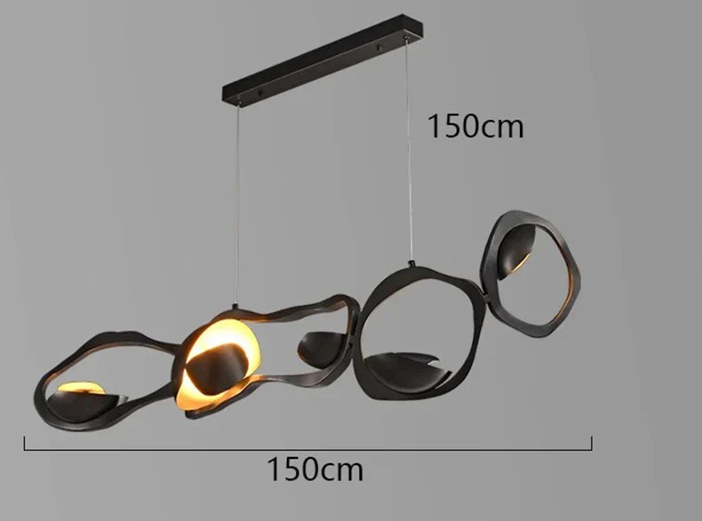 ثريات قلادة LED من DecorBites™ إضاءة معلقة حديثة وديكور منزلي للإضاءة الداخلية
