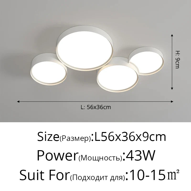 DecorBites™ Cylinder LED Chandelier Light for Home Decor & Indoor Lighting