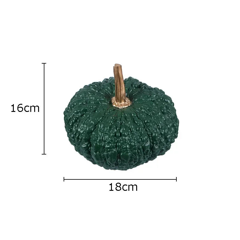 DecorBites™ Gold Pumpkin Resin Sculpture Ornaments Home Decor-Artistic Room Aesthetics