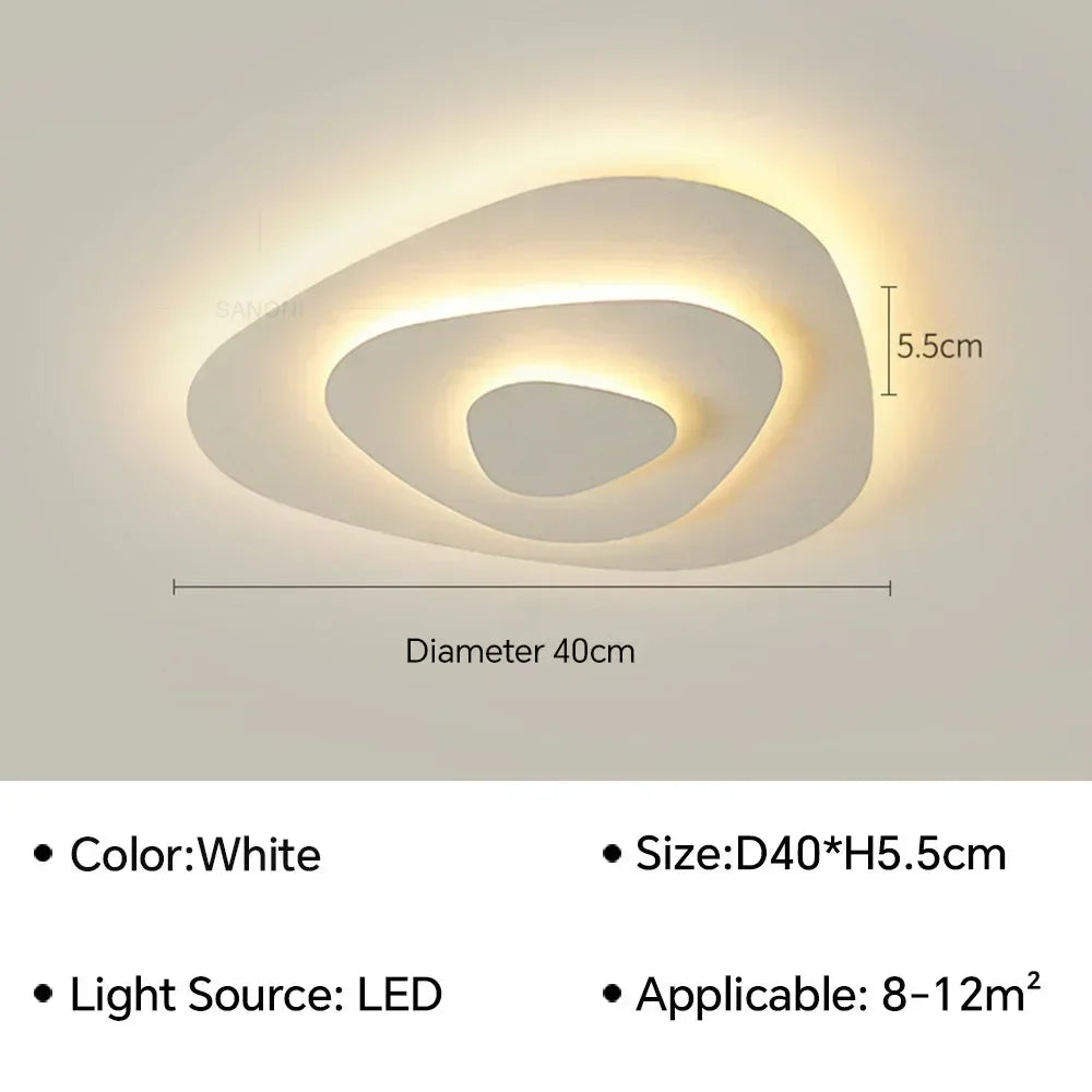 DecorBites™ ثريا سقف LED لغرفة المعيشة وغرفة النوم