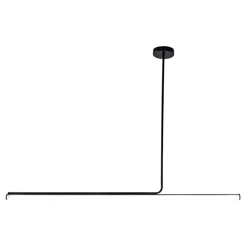 Nordic Long Strip Metal Pendant Light