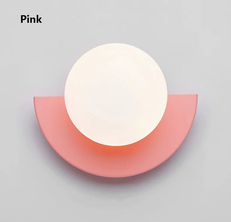 DecorBites™ Kids' Macaron LED Wall Lamp for Living Room & Children's Room