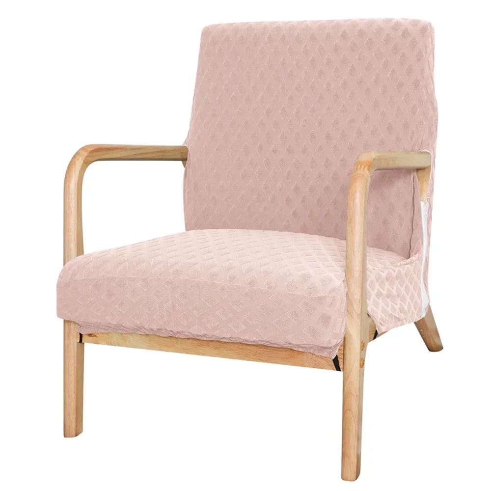 DecorBites™ Jacquard Elastic Seat Cover for Dining Room & Office Chairs