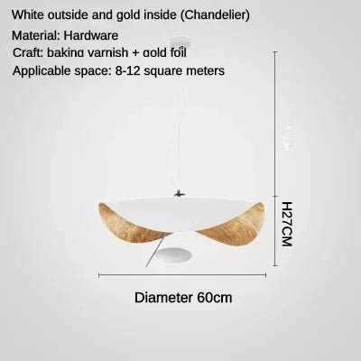 ثريا الأطباق الطائرة LED DecorBites™ - إضاءة سقف حديثة لغرفة المعيشة والبار