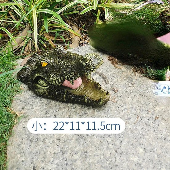 DecorBites™ Garden Water Floating Animal Statue Crafts for Outdoor Decor and Pond Decoration