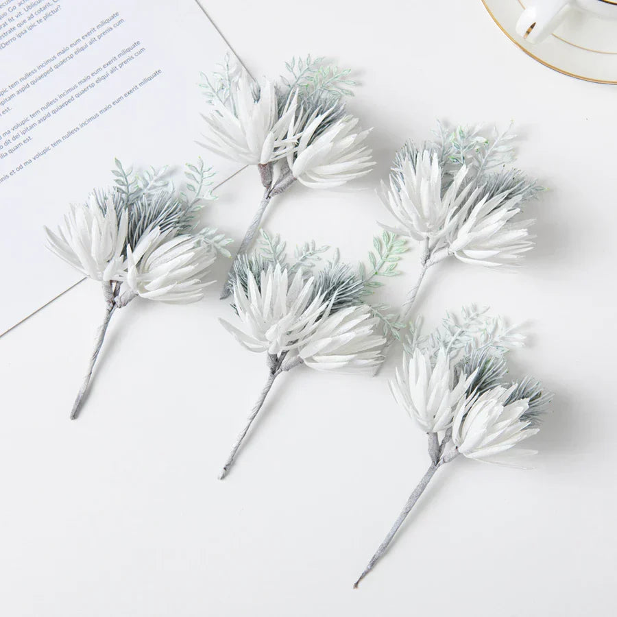 DecorBites™ Artificial Flowers Garland for Home Wedding Decor and DIY Scrapbooking