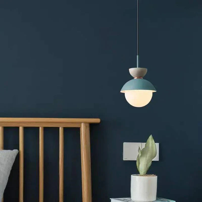 DecorBites™ Glass Ball Pendant Lamp: Modern Nordic Light Fixture for Home Decor, Kitchen, Dining, Bedroom