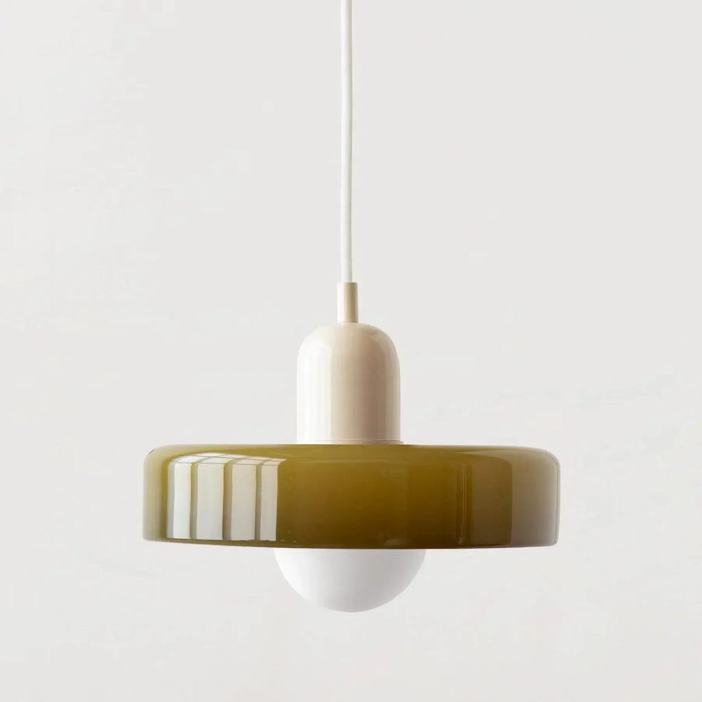 DecorBites™ Glass Led Macaron Ceiling Chandelier for Home Decor