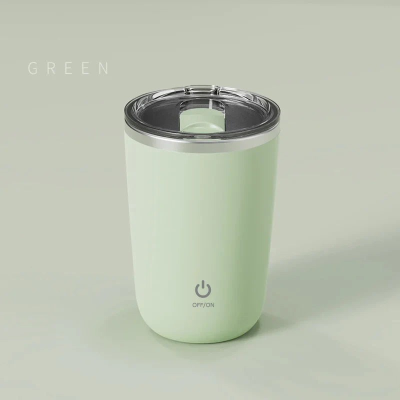 DecorBites™ Electric Magnetic Stirring Coffee Cup - Rechargeable Mixer Mug