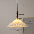 DecorBites™ Gray Glass LED Pendant Lamps, Nordic Modern Design for Bedroom, Living Room Lighting Fixtures