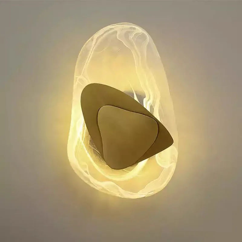 DecorBites™ Irregular Graphic Wall Light Modern Luxury Bedside Sconce