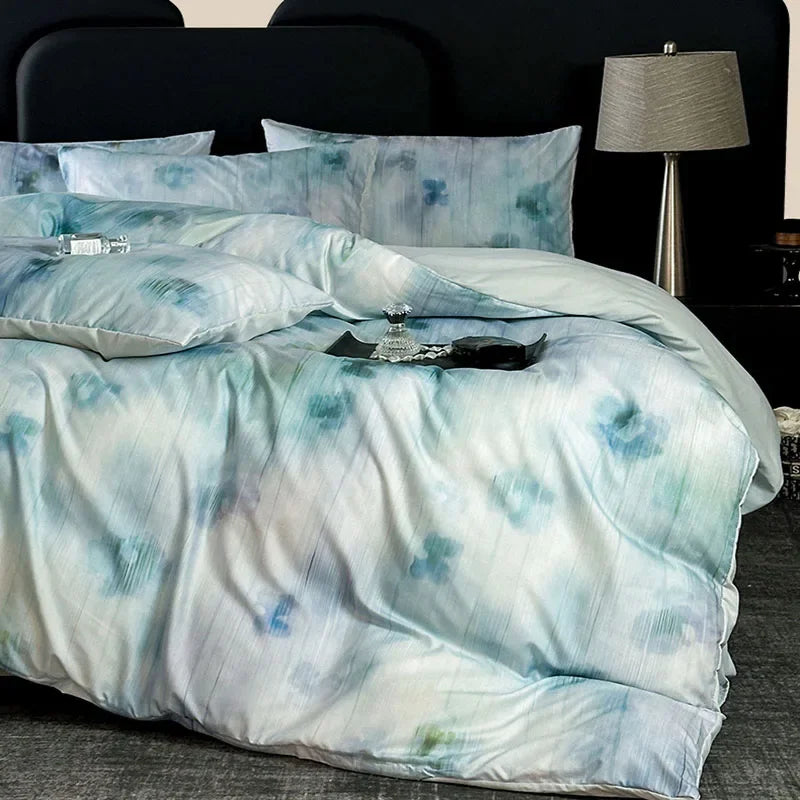 DecorBites™ Cotton Bedding Set Single Double Size Comforter Cover Sets