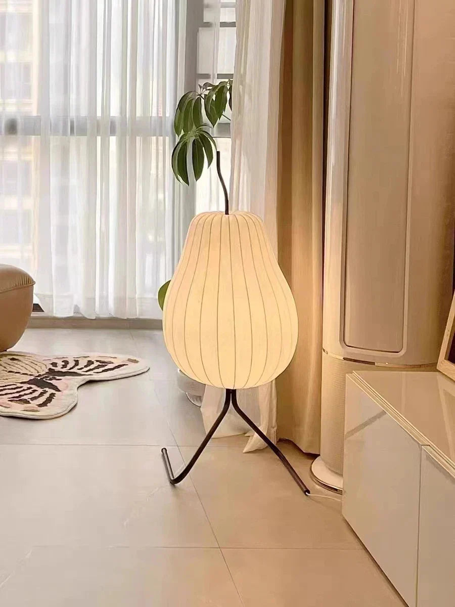 مصباح أرضي LED على شكل كمثرى من DecorBites™ لديكور المنزل والإضاءة في غرفة المعيشة وغرفة النوم وغرفة الطعام والدراسة
