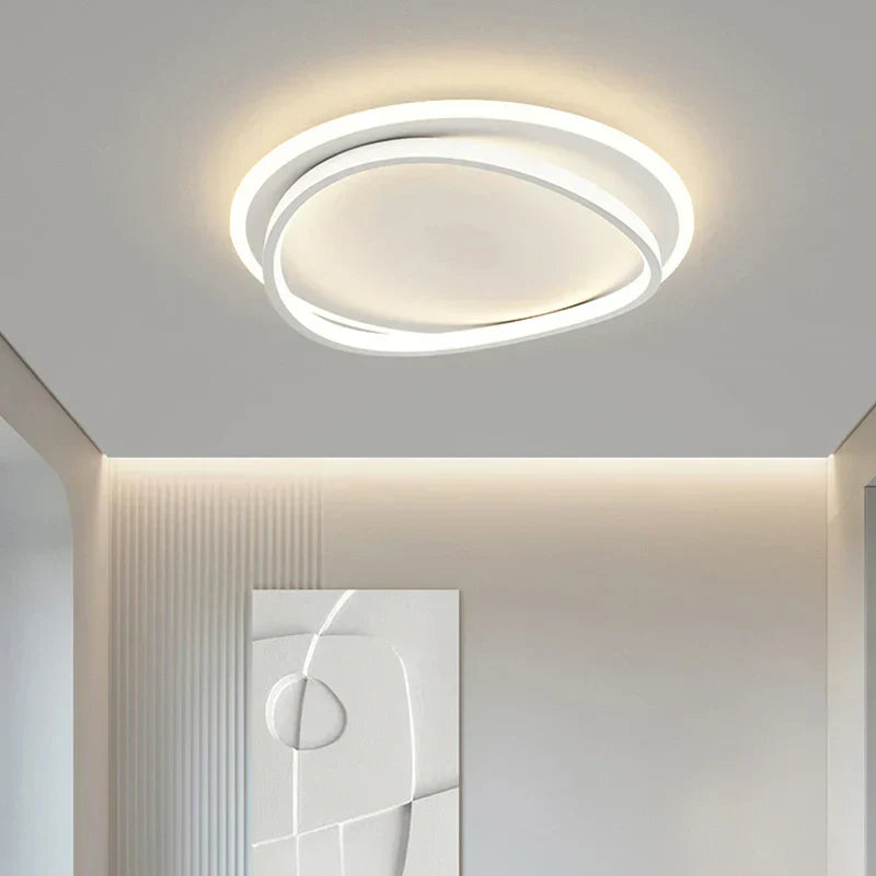 DecorBites™ Geometric Square LED Ceiling Light with Remote Control for Study Living Room Bedroom