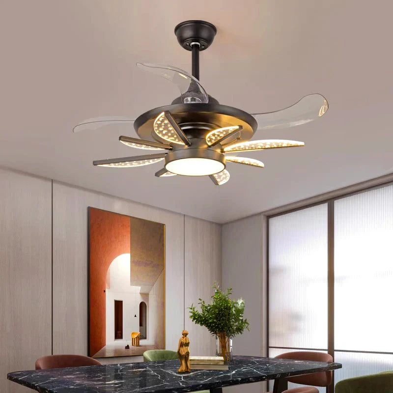 مروحة سقف غرفة نوم الأطفال DecorBites™ مع جهاز تحكم عن بعد وإضاءة LED