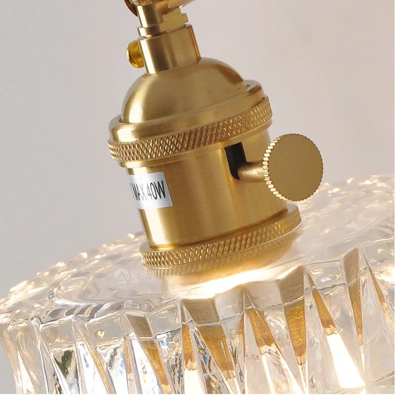 شمعدان حائط نحاسي DecorBites™ LED مع مفتاح سحب، تصميم نورديك
