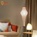 مصباح أرضي ياباني من DecorBites™ بتصميم زين لغرفة المعيشة وغرفة النوم ودراسة علوية