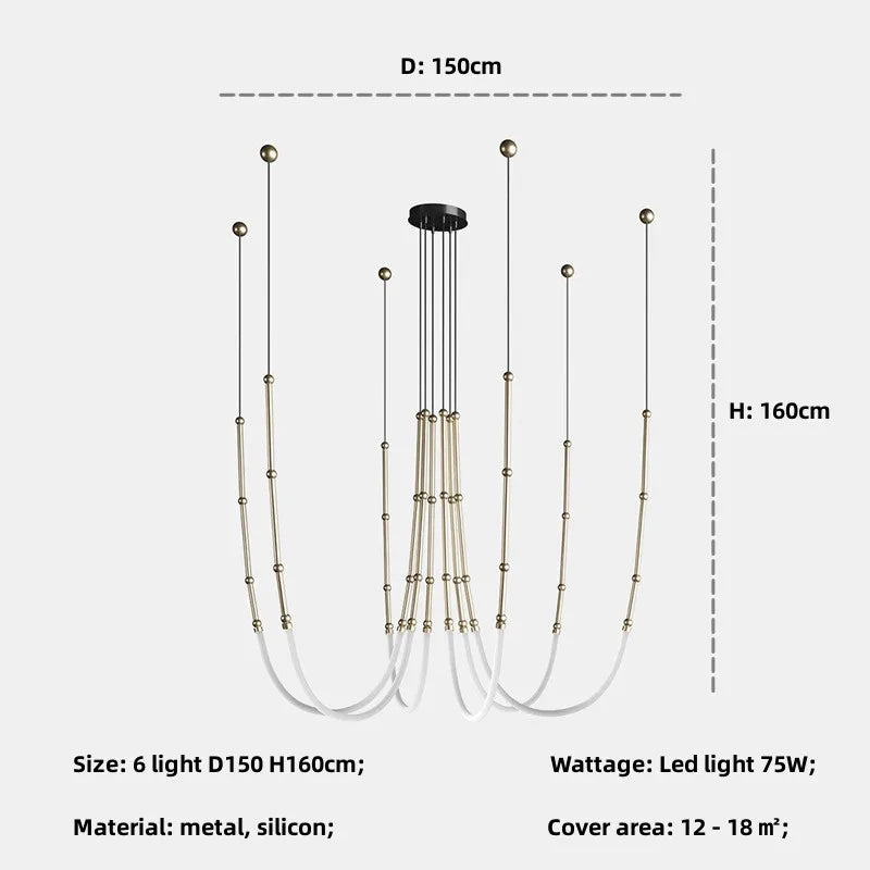 مصابيح DecorBites™ المعلقة من الخيزران: فوانيس LED لدرج علوي على الطراز الاسكندنافي لديكور بسيط